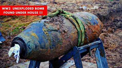 Ww2 Unexploded Bomb Found Under House Shahroz Reviews Youtube