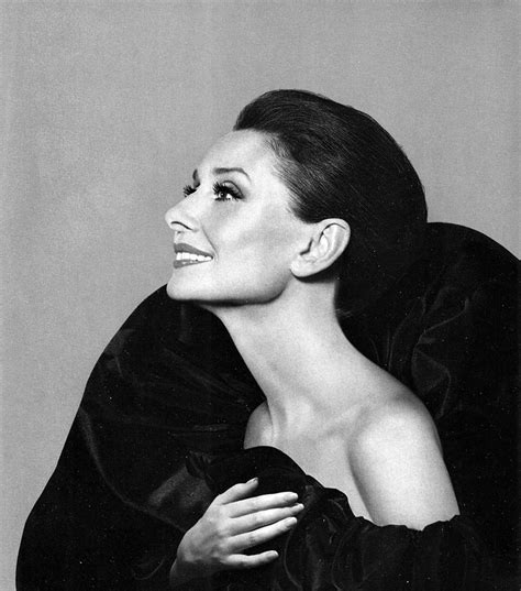 Audrey Is Photographed By Avedon For Revlon Ad 1987 In 2021 Audrey