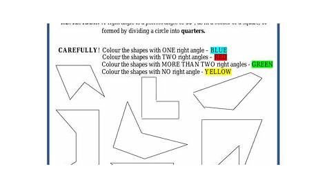 ANGLES WORKSHEETS | Teaching Resources