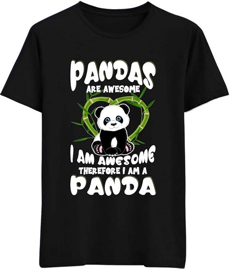 Panda Shirt Cute Panda T Shirt Cute Pandas Are Awesome