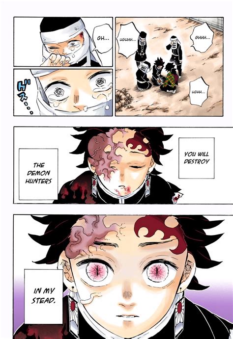 Read Manga Demon Slayer Kimetsu No Yaiba Manga In Colored Chapter 201