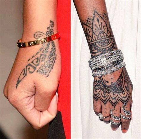 Image Result For Rihanna Hand Tattoo Rihanna Hand Tattoo Hand