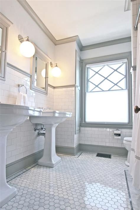 Especially when dealing with a bathroom on the smaller side, the tile will either make or break your design. 35 Awesome Bathroom Tiles For Small Bathroom Ideas - Page 4 of 35 | Victorian bathroom, Subway ...