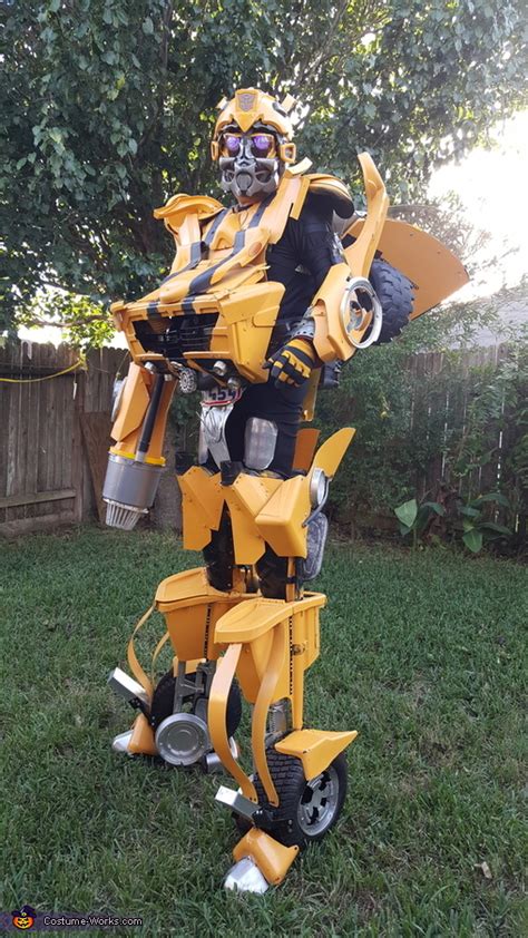DIY Bumble Bee Transformer Costume How To Tutorial Photo 2 5