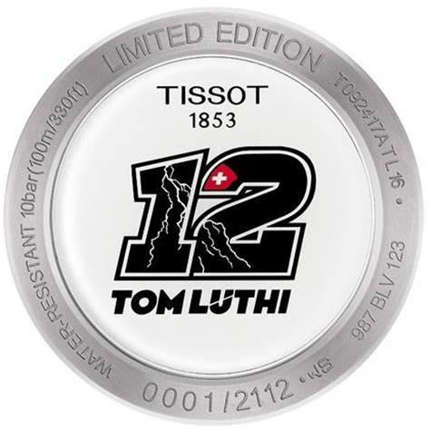 tissot t race thomas lüthi 2016 limited edition t092 417 27 067 00