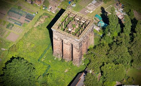 Tower Hill Water Tower Ormskirk From The Air Aerial Photographs Of