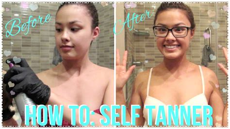 How To Self Tan At Home ☀ Self Tanner Tutorial Youtube