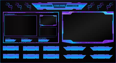 Animated Twitch Overlays Webm Obs Studio Designinte Com