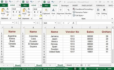 How To Merge Data From Multiple Worksheets In Excel 2003