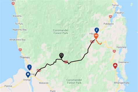 Sunlive Coromandel Highway Still Closed After Slip The Bays News First