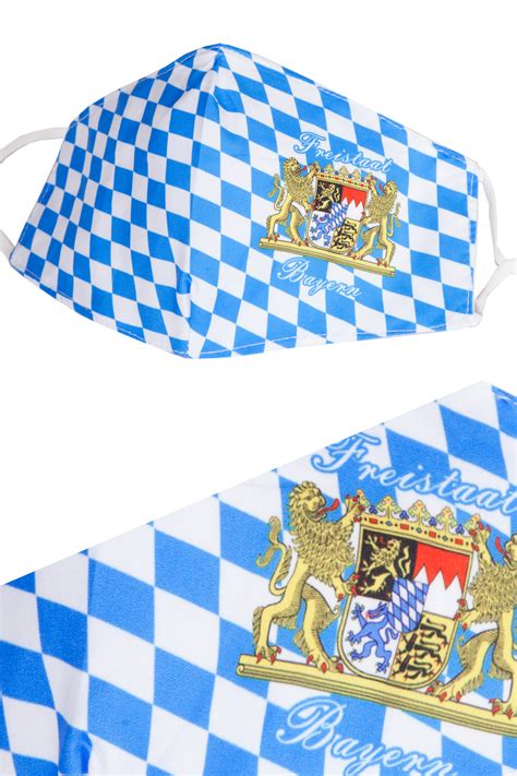 1.909 angebote zu maske mit ventil im arbeitsschutz preisvergleich. MNS Mundbedeckung Bayern Raute mit Wappen | Wirkes