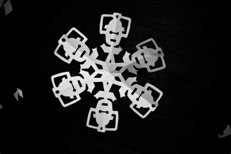 Dr Who Snowflakecybermen Snowflake Template Doctor Who Party