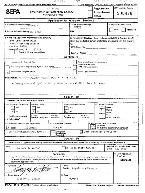 Fillable Online Chapter 12 Applying For An Experimental Use Permit