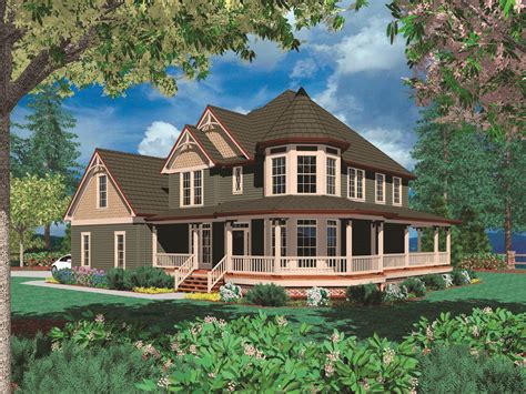 Custom Victorian With Wrap Around Porch Sdl Custom Homes