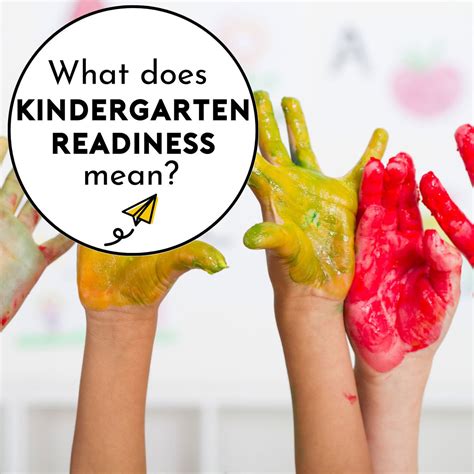 What Is The Kindergarten Readiness Checklist Busy Toddler