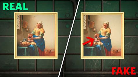 Animal Crossing Real Vs Fake Art Scary Painting Redds Paintings