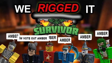 The Most Rigged Game Of Roblox Survivor Youtube