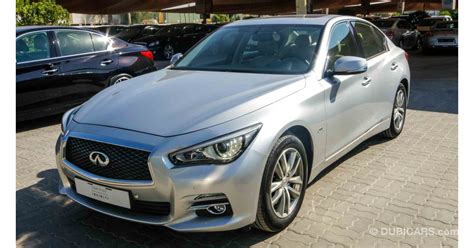 Infiniti Q50 For Sale Aed 87900 Greysilver 2015