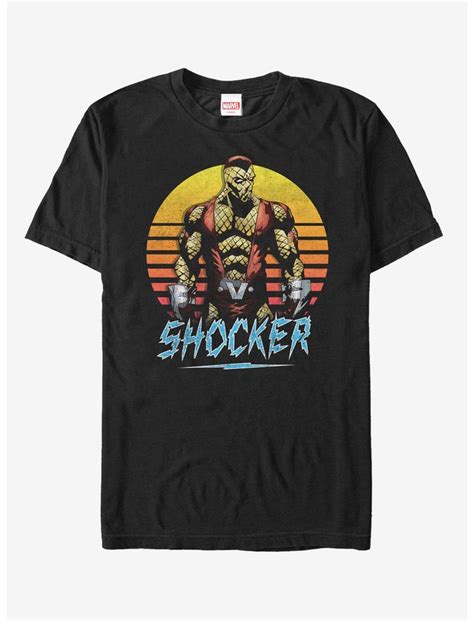 Marvel The Shocker T Shirt Black Hot Topic