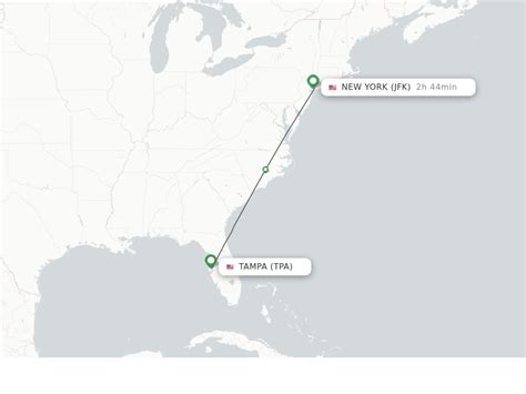 Direct Non Stop Flights From Tampa To New York Schedules