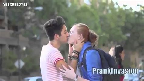 Best Kissing Pranks 2015 Gone Sexual Kissing Girls Kissing Prank Funny