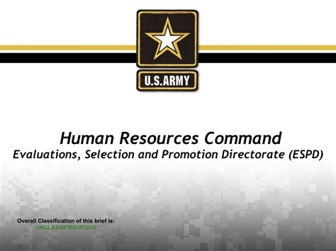 Enlisted Promotion System Powerpoint Ranger Pre Made Military Ppt