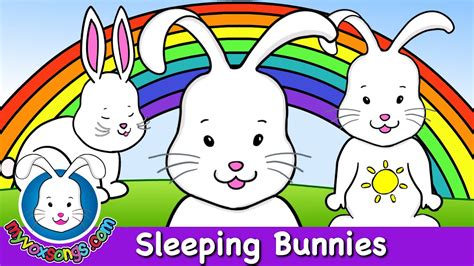 Sleeping Bunnies Nursery Rhymes And Childrens Songs Sleep Little
