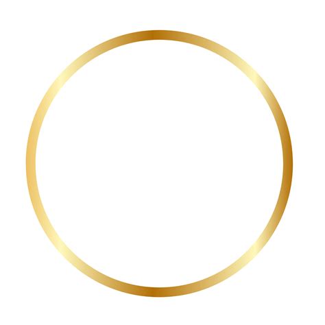 Dorado Circulo Png 22941477 Png