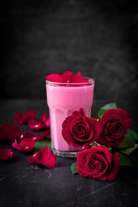 Rose Milk With Beetroot Syrup Love Is In My Tummy