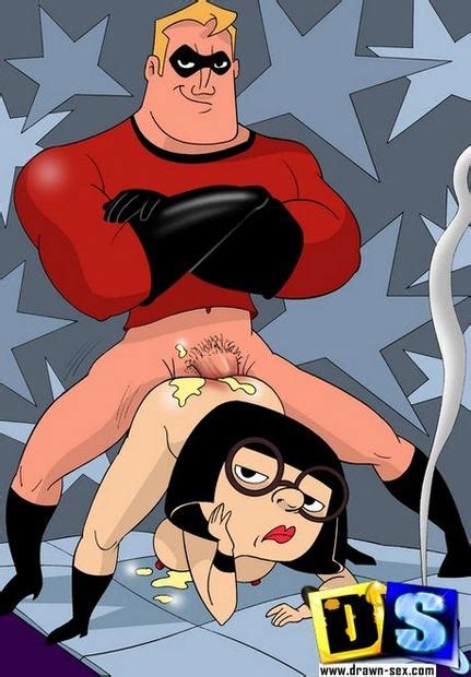 Edna Mode Fucked By Mr Incredible Incredibles Cartoon