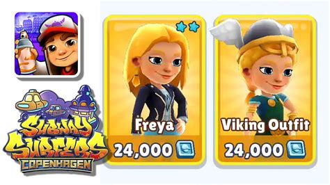 Subway Surfers Freya Vs Viking Outfit Unlocked With Event Coins