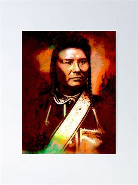 Chief Joseph Of The Nez Perce 1877 Poster For Sale By Planetterra