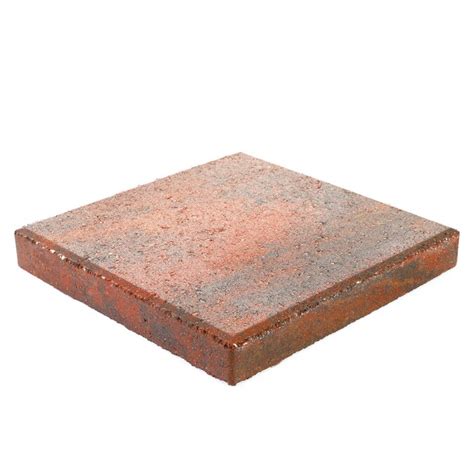 Pavestone 12x12 Square 12 In L X 12 In W X 2 In H Concrete Patio Stone