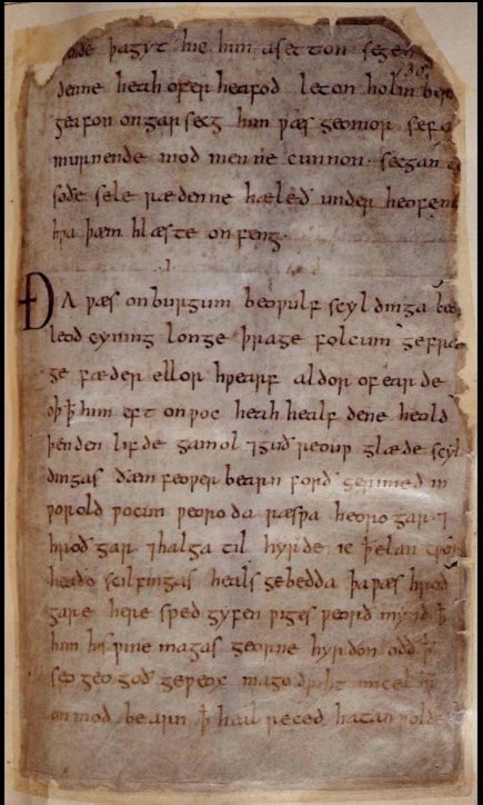 1000 Year Old Manuscript Of Beowulf Digitized And Now Online Open