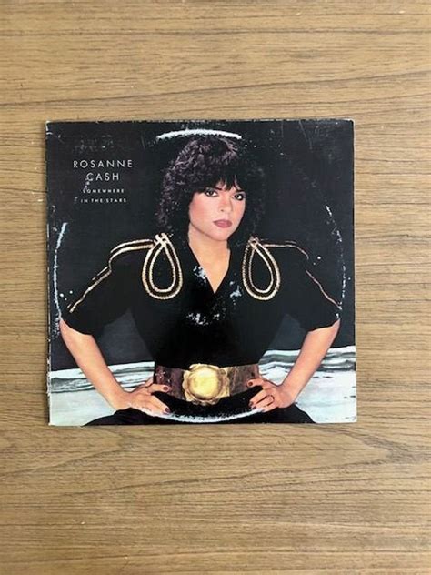 Rosanne Cash Somewhere In The Stars Vintage Vinyl Etsy