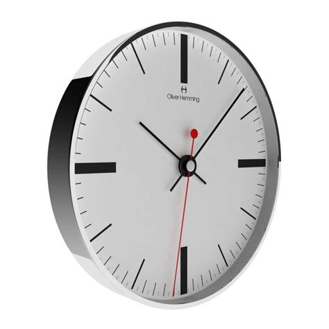 Buy Contemporary Simplex Wall Clock Markers White Online Purely Wall
