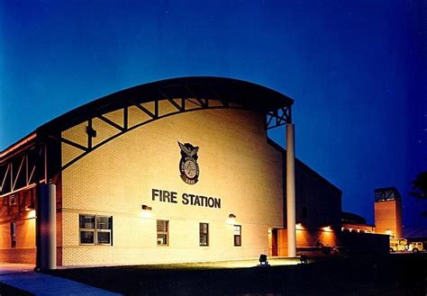 Fire Station Painting By Roy Penny Fine Art America