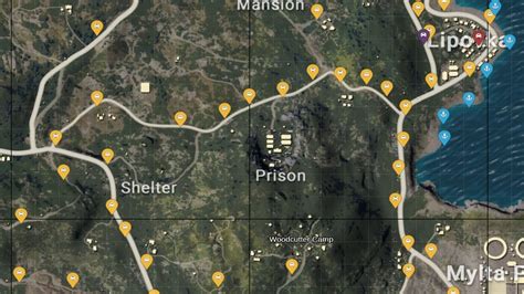 Pubg Mobile Map Guide Erangel Shelter And Erangel Prison