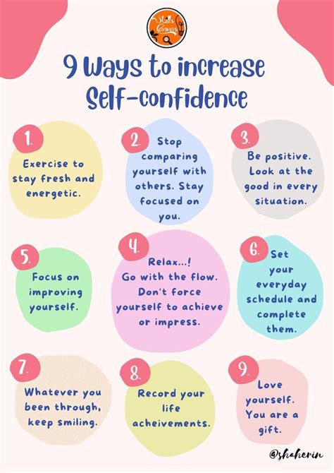 Ways To Increase Your Self Confidence Self Confidence Therapy