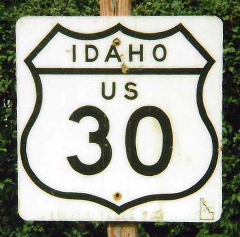 Idaho U S Highway 30 Aaroads Shield Gallery