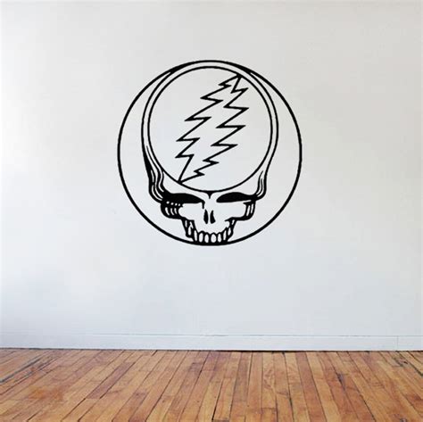 Large Steal Your Face Grateful Dead Wall Decal Etsy