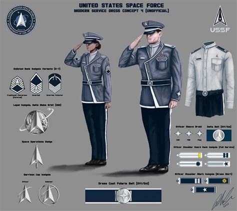 Space Force Uniforms And Insignia