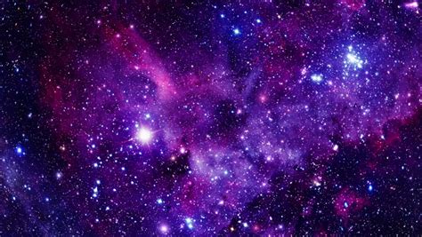Loopable Purple Space Nebula Flying Through Stock Footage Video 8385697