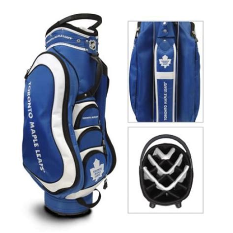 Nhl Toronto Maple Leafs Medalist Cart Bag By Team Golf Golf Bags
