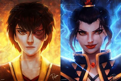 Zuko And Azula By Raidesart On Deviantart