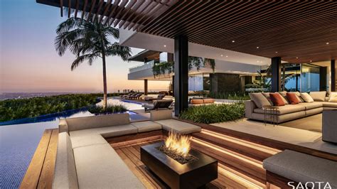 Luxury Hillside House In La By Saota