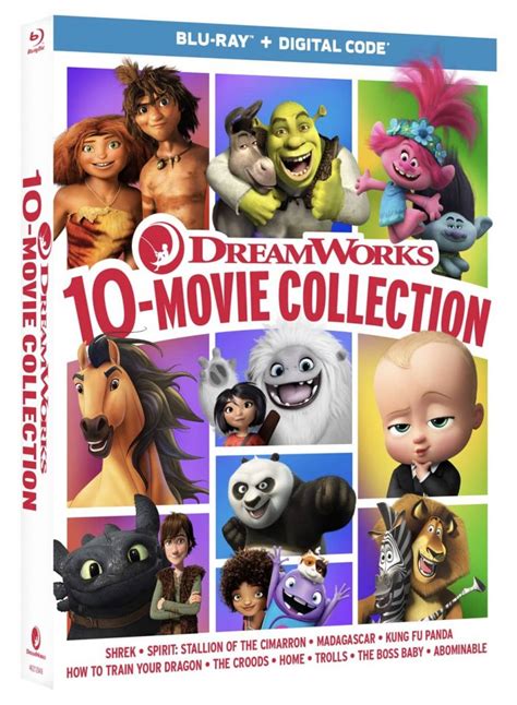Dreamworks 10 Movie Collection Blu Ray Giveaway Seat42f