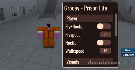 Prison Life Fly Flyspeed Walkspeed Scripts Rbxscript