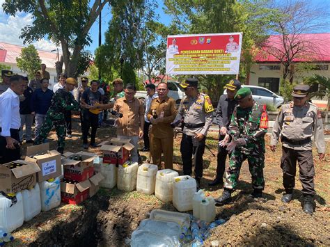 Polres Bolmong Musnahkan Liter Minuman Beralkohol Sulut Post