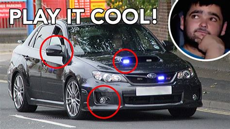 How To Spot Unmarked Uk Police Cars Youtube